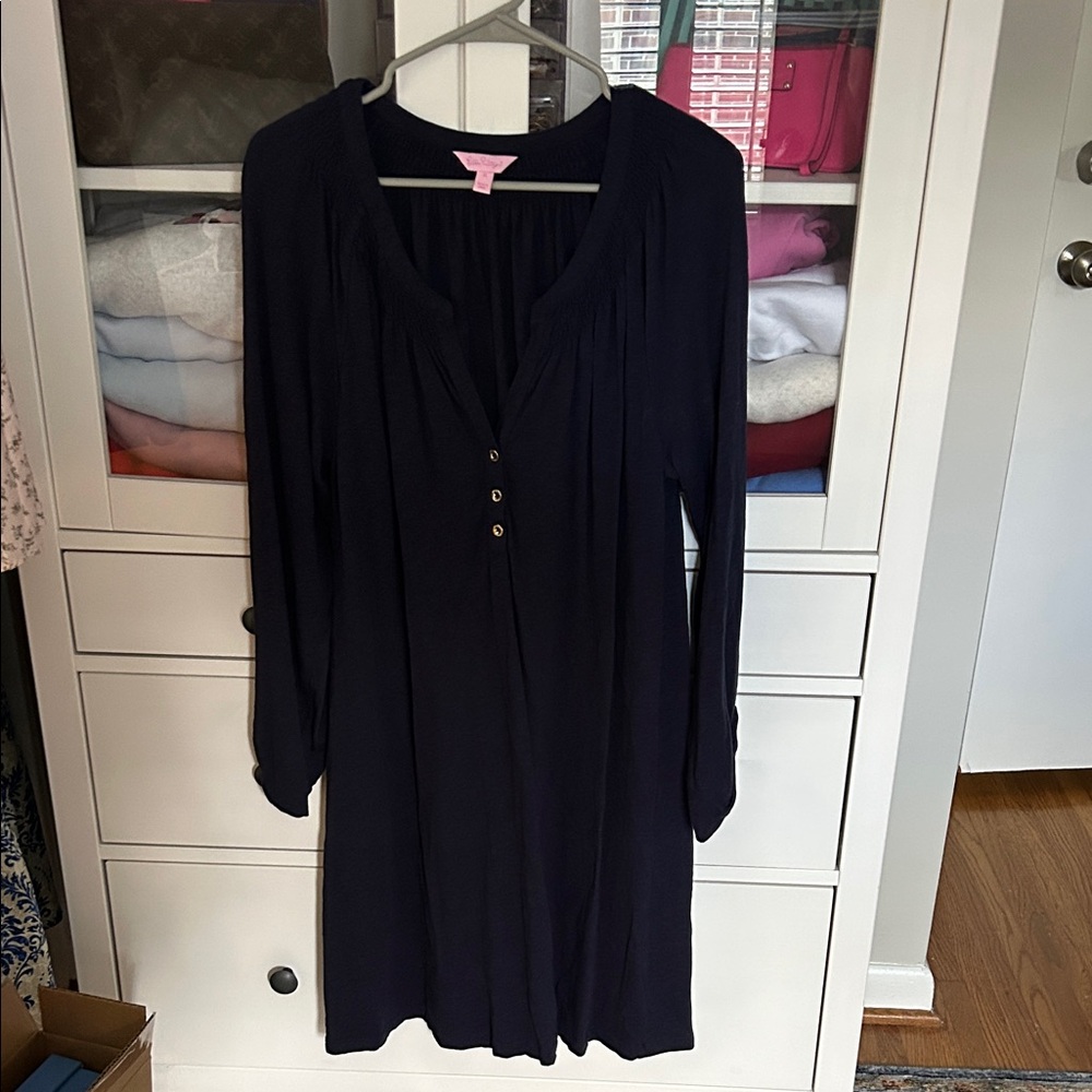 Lilly Pulitzer Navy Essie Dress